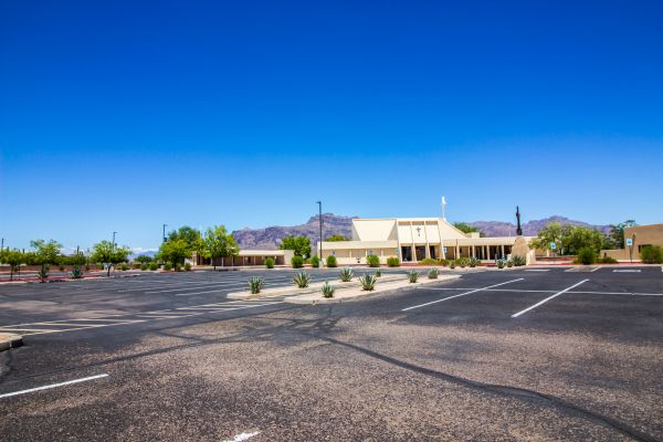 Parking Lot Crack Filling in Prescott